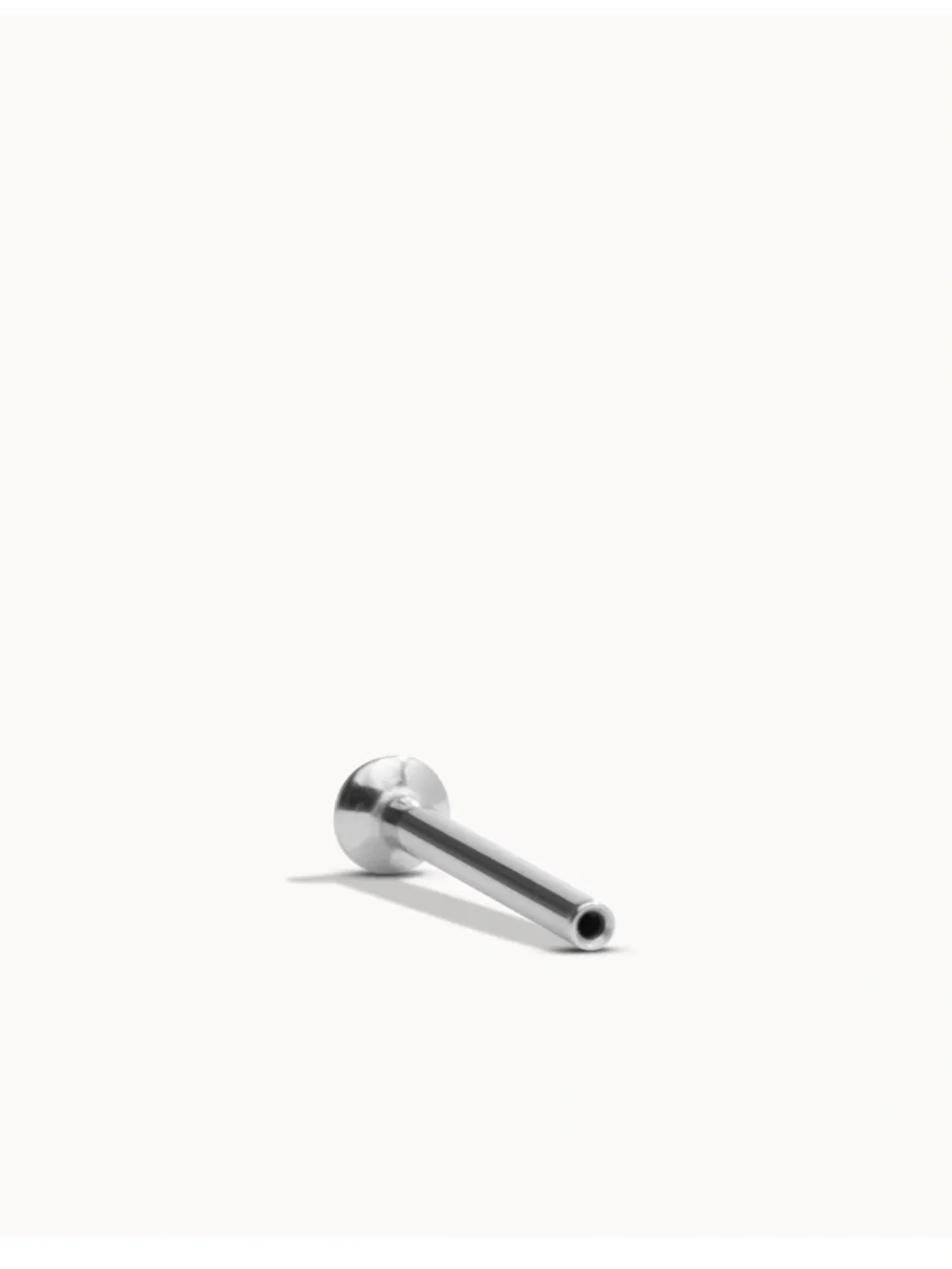 Rowan Titanium sapphire Blue CZ 1.5mm Bezel Flat Back Stud